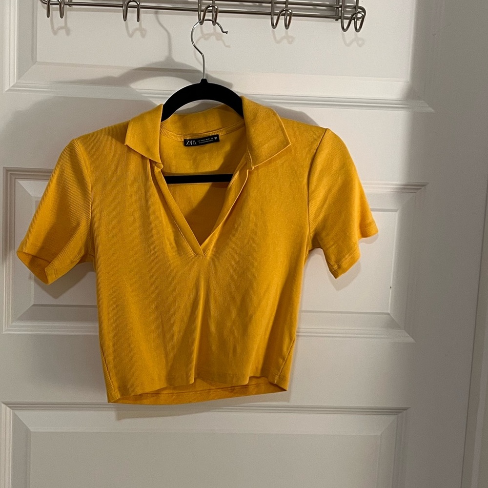 Zara cropped top size M